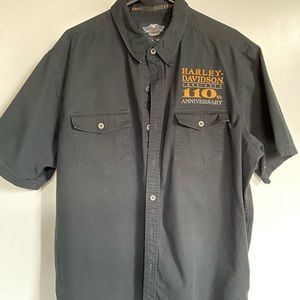 Harley-Davidson 110th Anniversary Button-Up Shirt
